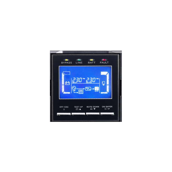 Zasilacz UPS ORVALDI VR6 On-line | 6kVA/6kW | Rack/Tower