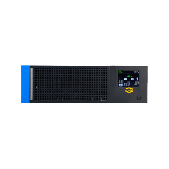 Zasilacz UPS ORVALDI V15KRT | Konfigurowalna moc 15kW | 3f/1f | Super Ładowarka