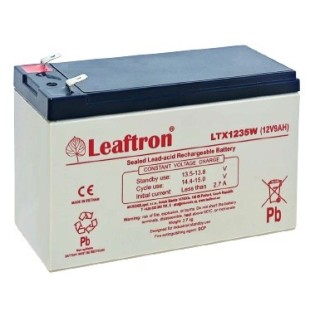 Akumulator LEAFTRON LTX1235W | 9Ah 12V | Do UPS, zamiennik APC RBC17