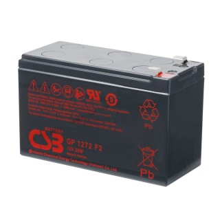 Akumulator CSB GP1272 F2 | 7,2Ah 12V | Do UPS, zamiennik APC RBC2