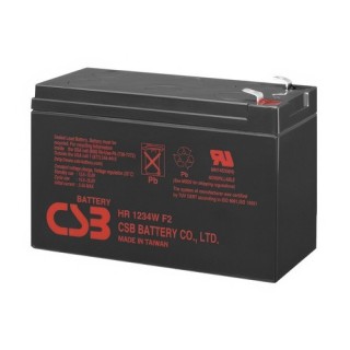 Akumulator CSB HR1234W F2 | 9Ah 12V | Do UPS, zamiennik APC RBC17