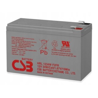 Akumulator CSB HRL1234W F2FR | 9Ah 12V LongLife | Do UPS, ognioodporny