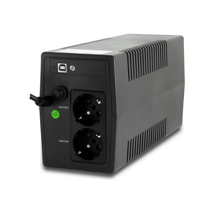 Zasilacz UPS ORVALDI 650LED USB | Niezawodna ochrona z portem USB