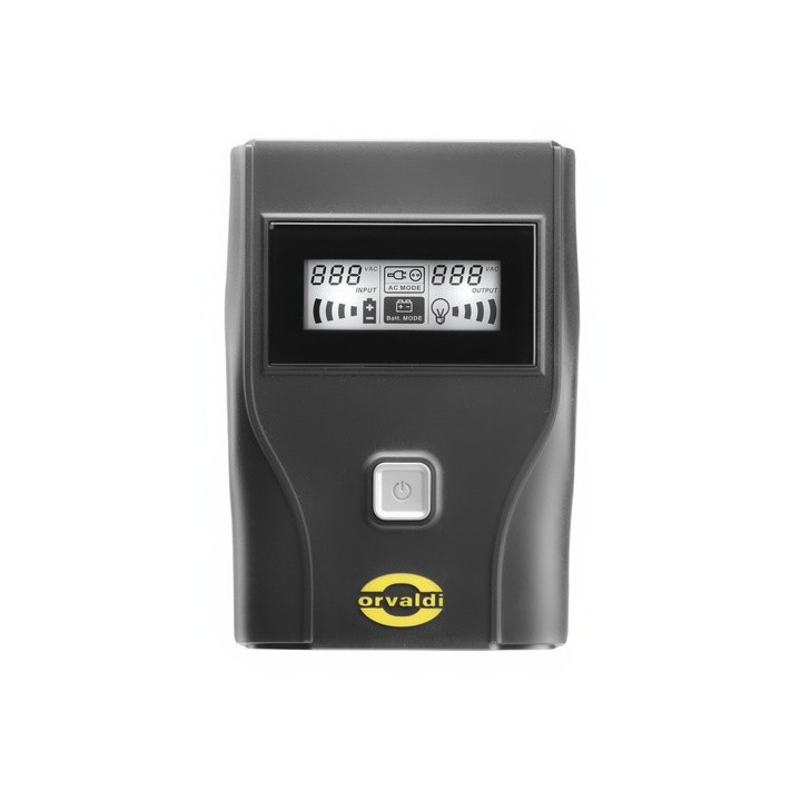 Zasilacz UPS ORVALDI sinus 800LCD | Czysta sinusoida | NETOID.PL