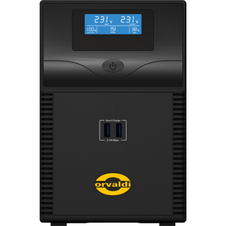 Zasilacz UPS ORVALDI i1000LCD USB | Ochrona serwera | NETOID.PL